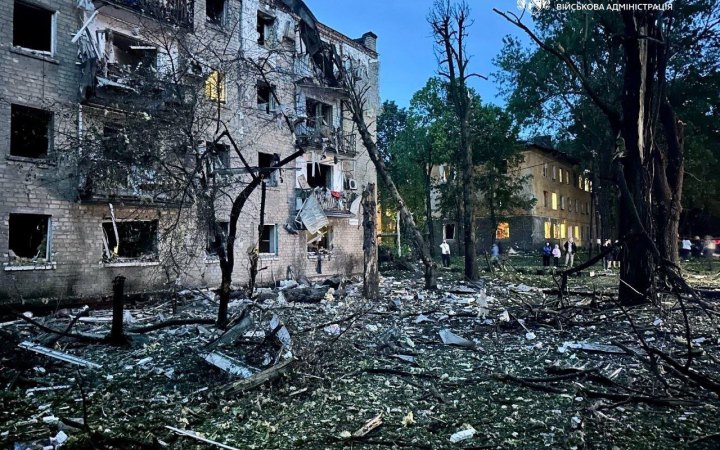 Russian missile strike on Dnipro injures nearly 20, including two children 
