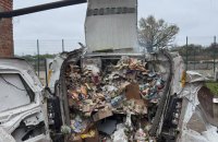 Russian Drone Damages Ukrposhta Mobile Post Office in Zaporizhzhia Region