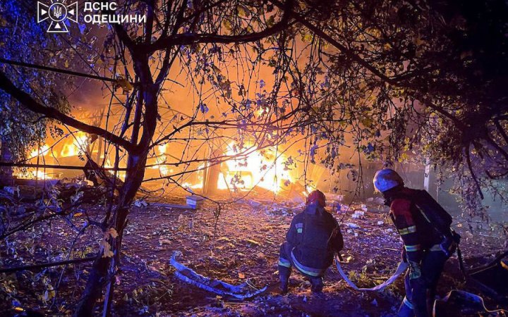 Russian forces strike two districts in Odesa Region