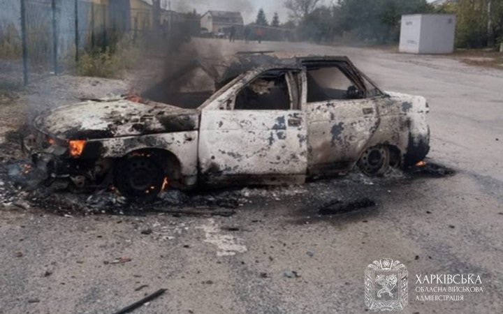 Russian Forces Strike Civilian Car in Zolochiv, Kharkiv Region