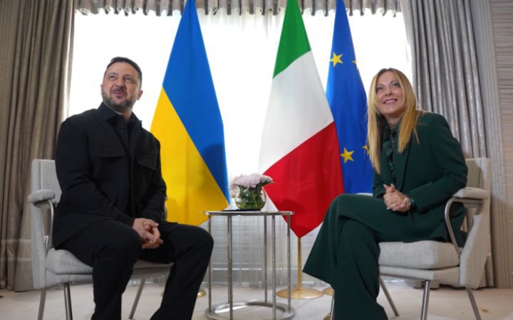 Zelenskyy and Meloni discuss Europe’s missile defence prospects at NATO Summit