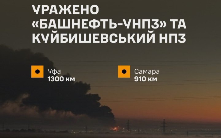 General Staff Confirms Strikes on Two Oil Refineries in Russia