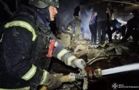 Russians Strike Critical Infrastructure Facility in Dnipro