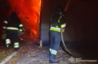 Russia strikes Dnipro: fire breaks out, two killed (updated)