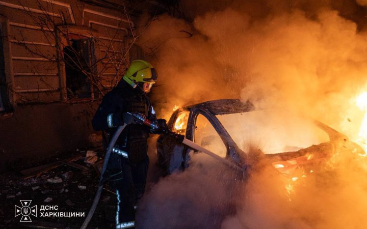 Russians Attack Kharkiv With Drones, Injuring Several People