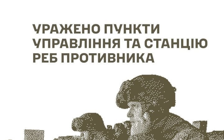Defence Forces Hit Russian Command Posts, EW Station and Training Centre