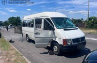 Two killed and six injured in Russian drone strike on minibus in Zaporizhzhya