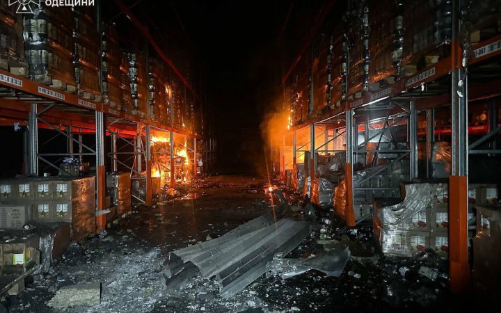 Russians Launch Repeat Drone Strike on Infrastructure Site in Odesa Region