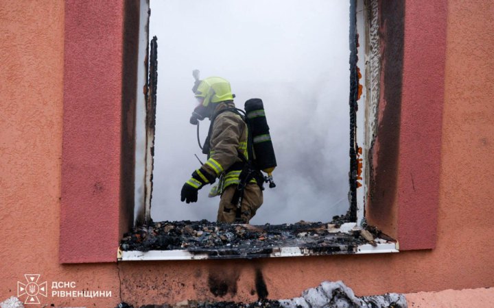 Russia Launches Massive Attack on Rivne and Surrounding Areas