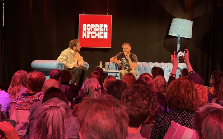 Artem Chapeye presents translation of “Not Born for War” in Netherlands