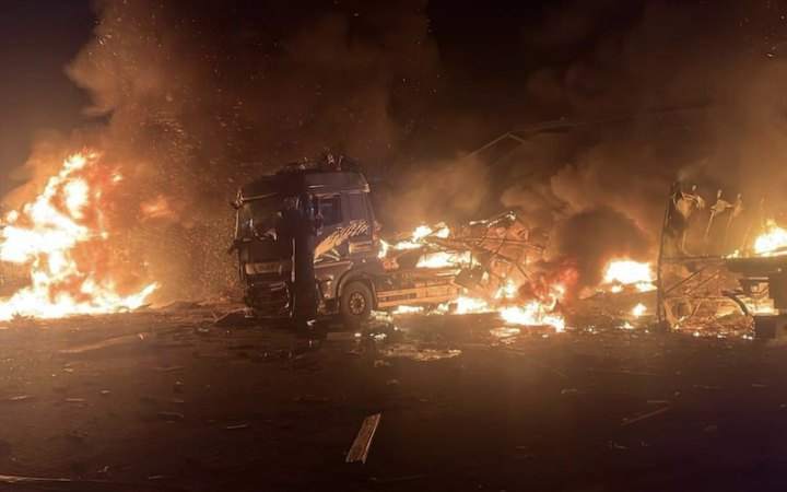 Enemy Destroys Nova Poshta Terminals in Kyiv and Sumy Regions