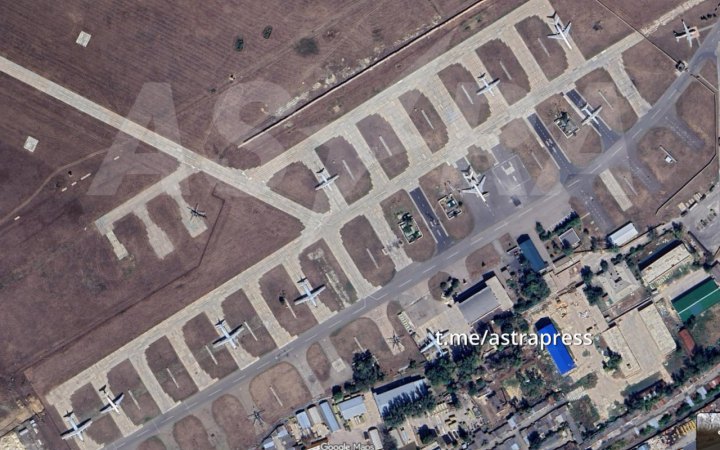 Fires Break Out at Russian Oil Refinery and Military Airfield