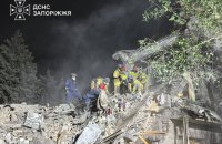 Search and Rescue Operation in Zaporizhzhia Ends After Air Strike: 20 Killed, Including Four Children