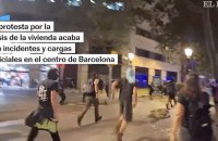 Tens Of Thousands Protest In Barcelona Over Housing Crisis