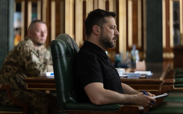 Air defence, drones and the front: Zelenskyy holds meeting with Ukraine’s military commanders