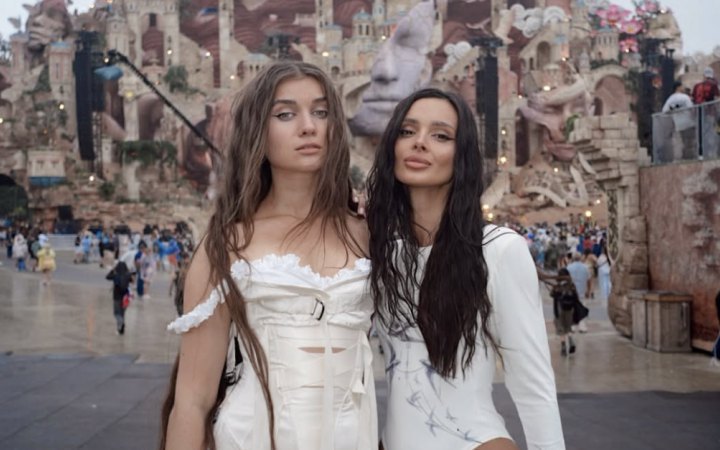 Two Ukrainian DJs and Jerry Heil perform at Tomorrowland Festival