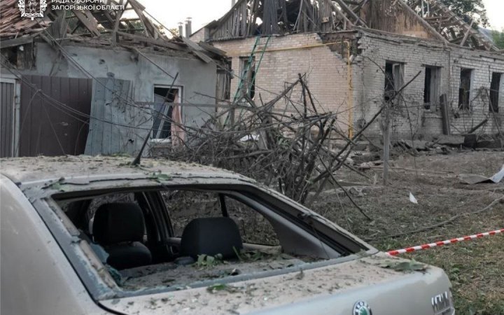 One Killed and Four Wounded in Russian Attacks on Zaporizhzhya Region