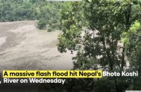 At least 17 killed reported after flood on Nepal–Tibet border