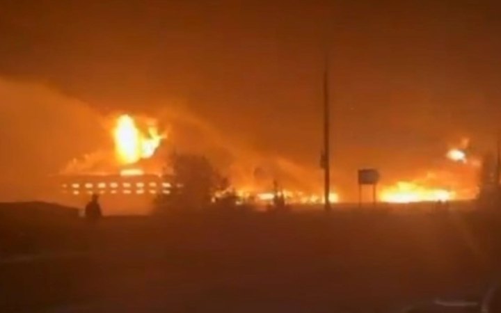Drones Strike Logistics Warehouses Outside Moscow