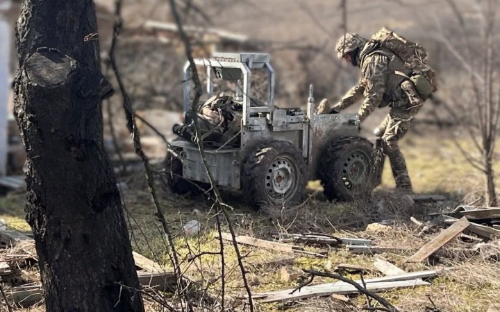 Defence Ministry: Over 100,000 Ground Robot Missions Completed by Ukraine’s Defence Forces Since Start of 2026