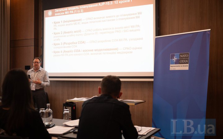 Speaking NATO’s language: how Alliance trainers strengthen communications in Ukraine’s Defence Forces