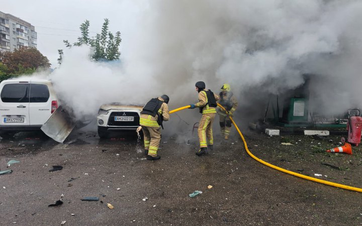 Russia attacks two petrol stations in Zhytomyr Region today (updated)