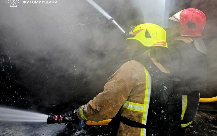 Russia Strikes Transport Infrastructure Site in Zhytomyr Region