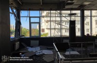 Russians Strike Sports Complex in Zaporizhzhia, Woman Injured