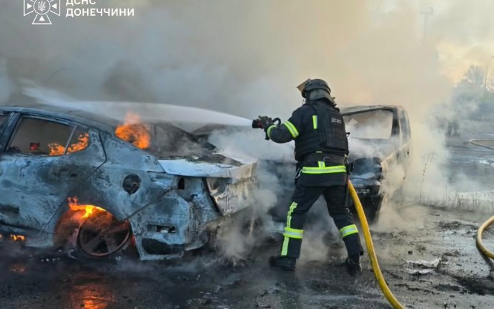Russian Drone Attack Hits Kramatorsk