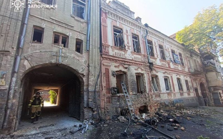 Two children injured in Russian drone attack in Zaporizhzhya