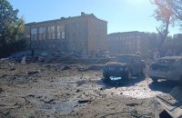 Russian Attack Damages Children’s Hospital in Kyiv’s Solomianskyi District