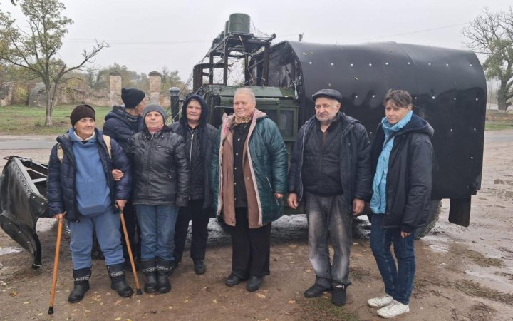 15 More People Evacuated From Beryslav in Kherson Region