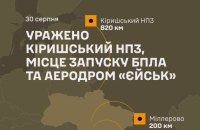 General Staff Confirms Strikes on Kirishi Refinery, Drone Launch Sites and Yeysk Airfield