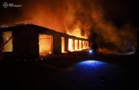 Russian Overnight Shelling Hits Chernihiv Region’s Koriukivka District, Sparking Fires