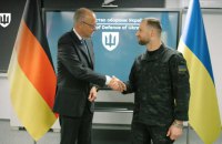 Khmara Discusses Strengthening Ukraine’s Air Defences With Merz