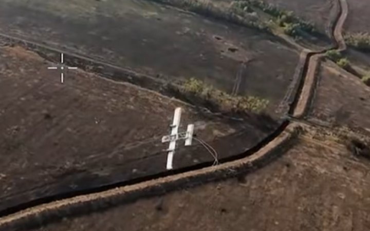 Ukrainian FPV Drone With Net Launcher Intercepts Russian Molniya-2 UAV