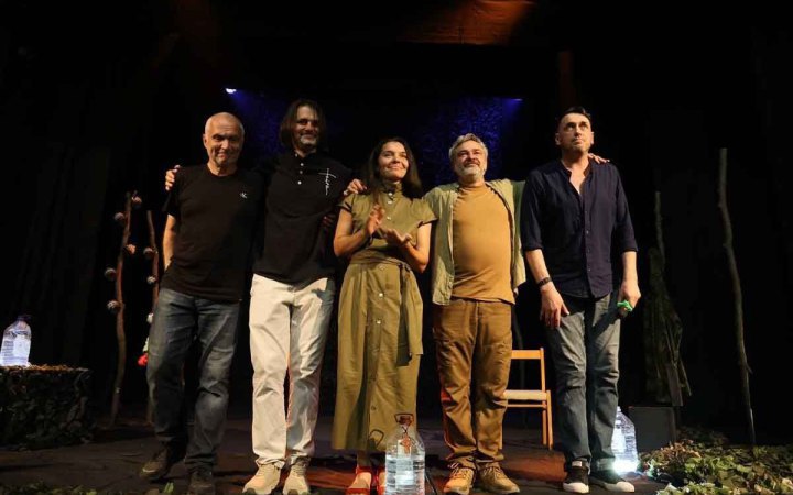 Lviv hosts premiere of one-man show ‘The Chaplain’s Tango’
