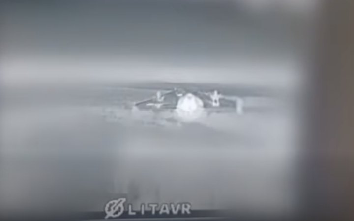 Staff crew destroys Russian Shahed carrying extra FPV drones using LITAVR interceptor – F-Drones