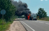 Russian strike on tanker truck kills two in Odesa Region