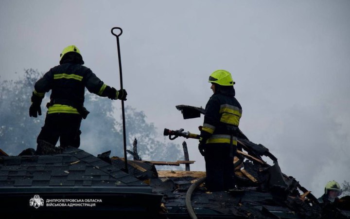 Occupiers Launch Nearly 10 Drone Attacks on Dnipropetrovsk Region Overnight