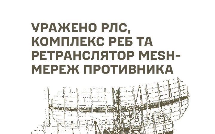 Defence Forces Strike Russian Radar, Electronic Warfare System and Mesh Network Relay in Bryansk Region