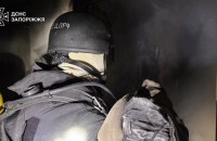 Russian Overnight Strike Hits Architectural Landmark University Building, Shopping Centre and Homes in Zaporizhzhia
