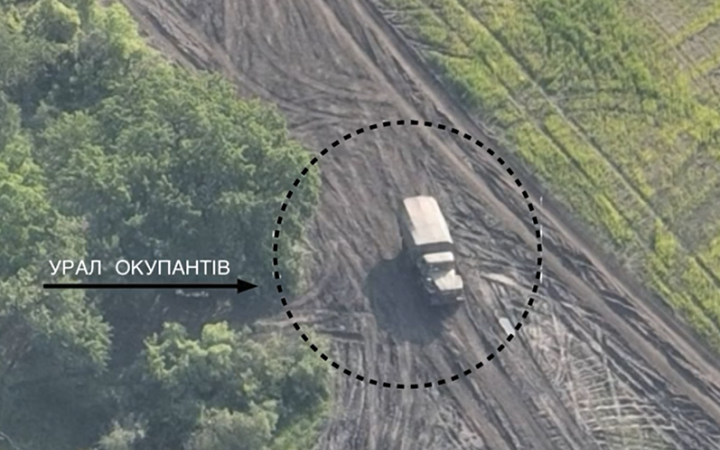 Січеславські десантники показали, як знищили ворожу вантажівку