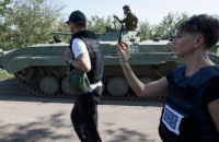 Миссия ОБСЕ стала очевидцем атаки боевиков возле Счастья