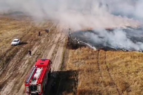 Через горіння торфовищ під Харковом скасували заняття в школі і дитсадках