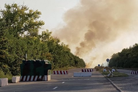 КПВВ между Донецком и Мариуполем второй день не работает из-за детонации мин