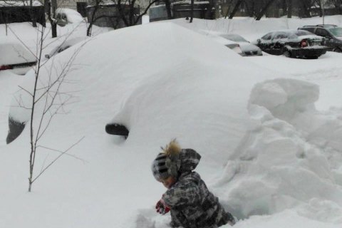 Завтра в Киеве обещают сильный снег, до -11 градусов