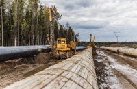 На магистральном газопроводе "Газпрома" произошел пожар