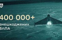 Від початку року Сили оборони знешкодили понад 400 тисяч російських безпілотників  