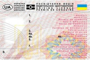 Новые водительские права будут стоить миниму 250 грн